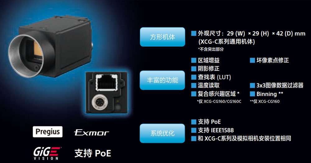 索尼工業(yè)鏡頭 機(jī)器視覺(jué)系統(tǒng)軟件
